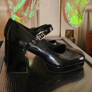 Platform Block Heel MaryJane